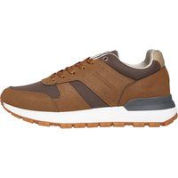 Lambretta - Herren/Damen Unisex Sneaker "Echo 2" (Hellbraun/Schokolade)