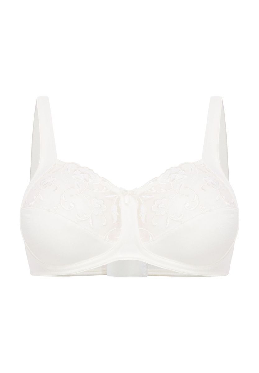 Kabelloser Komfort-BH mit Blumenstickerei