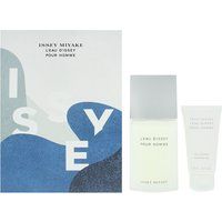 Issey Miyake L'eau D'issey Pour Homme Eau de Toilette 75ml + Duschgel 50ml Geschenkset für ihn