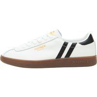 Flacher Wildleder-Sneaker mit Gummisohle