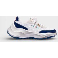 Atlantis Herren Sneaker Weiß und Marineblau