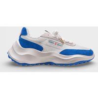 Moderner Laufschuh mit geformter Sohle