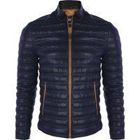 Herren Steppjacke aus Kunstleder