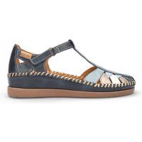 Leder T-Riemen Keilsandalen Cadaques