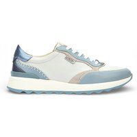 Bequeme Leder-Schnür-Sneakers