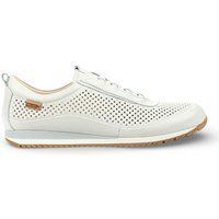 Herren Leder Slip-On Lochmuster Sneaker