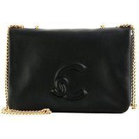 Elegante Schultertasche aus Glattleder