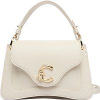 Elegante Handtasche aus genarbtem Leder mit Griff