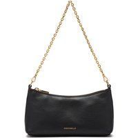 Elegante Schultertasche aus genarbtem Leder