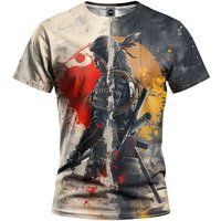 "Samurai Contrast" T-shirt