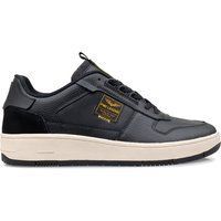 Schwarzer Low-Top Retro Court Sneaker