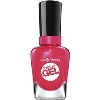 Rosa Nagellack mit Gel-Effekt