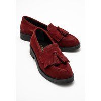 Milly Leder Quaste Loafer