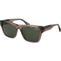 Rechteckige Vollrand Sonnenbrille