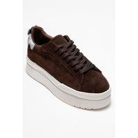 Anabel Leder Plateau Turnschuhe Damen