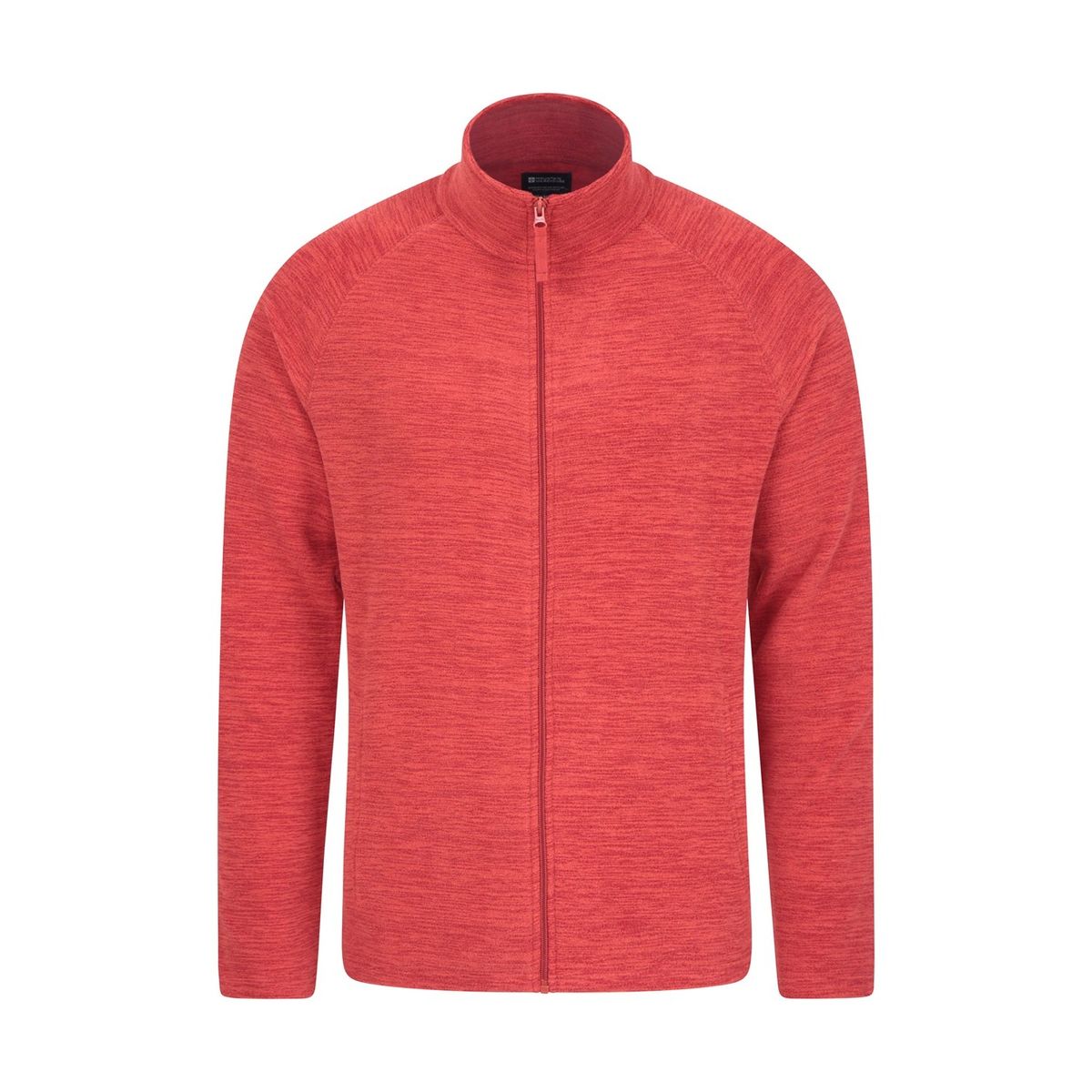 Mountain Warehouse - "Snowdon II" Fleecejacke Durchgehender Reißverschluss für Herren (Rot)