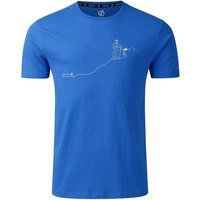 Dare 2B - "Movement III" T-Shirt für Herren (Dunkelblau)