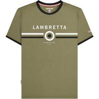 Herren T-Shirt im Ringer-Stil mit Grafik