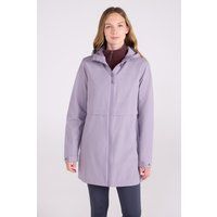 Wasserdichte Regenjacke mit Kapuze für Damen