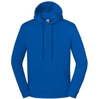 Blauer Fleece-Pullover Hoodie Unisex