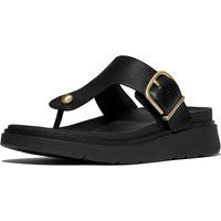 Fitflop Gen-FF Zehentrenner aus Leder für Damen in Schwarz