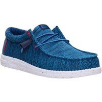 HEYDUDE Wally Stretch Sox Polyester Herren Mokassins in Marineblau/Multi