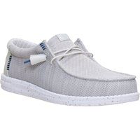 HEYDUDE Wally Stretch Sox Polyester Herren Loafers Dawn Blue/Multi