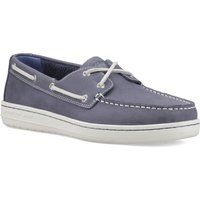 Sperry Strake 2-Augen Boot Leder Herren Marine Bootsschuhe