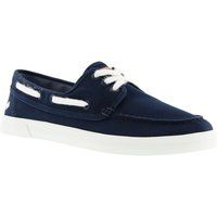 Sperry Venice Boots textile Damen Marine Bootsschuhe