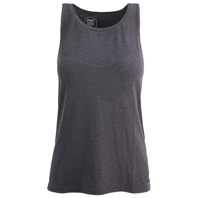Graues, lässiges Tanktop für Damen