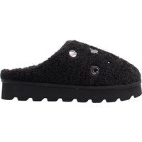 Clogs Hausschuhe mit Faux-Shearling-Plateau