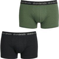 Herren Stretch-Baumwoll-Boxershorts Doppelpack
