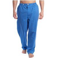 Gestreifte Baumwoll-Freizeithose für Herren