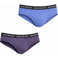 Klassische Baumwollslips Zweierpack