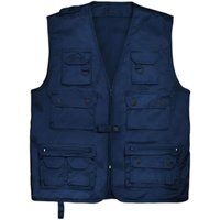 Herren Outdoor Utility Weste Multi-Pocket