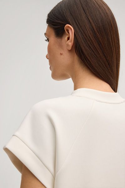 Joop! Collection Tamea Sweatshirt Off-White Raglan Kurzarm