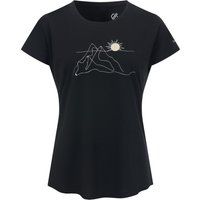 Dare 2B - "Serenity" T-Shirt für Damen (Schwarz)
