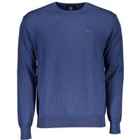 Herren Baumwoll-Strickpullover mit Rundhalsausschnitt