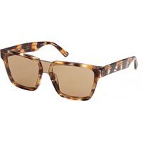 Quadratische Schildpatt-Sonnenbrille