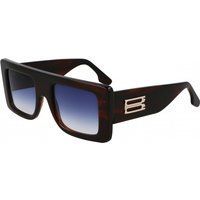 Klobige Sonnenbrille mit quadratischem Rahmen