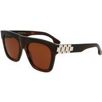 Markante Sonnenbrille mit quadratischem Rahmen