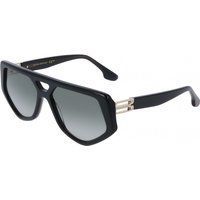 Geometrische Sonnenbrille mit Rahmen