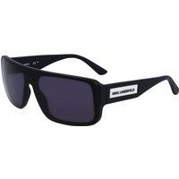 Rechteckige Sonnenbrille mit Vollrand