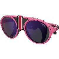 Retro Pink Splatter Aviator Sonnenbrille