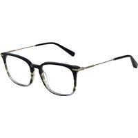 Rechteckige Brille mit Metallbügeln