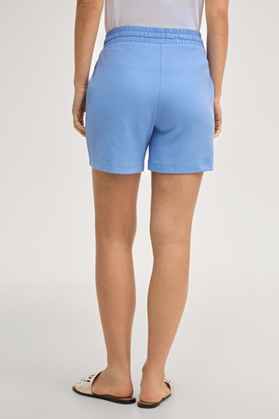 Joop! Trissi Blaue Baumwoll-Sweatshorts mit elastischem Kordelzugbund