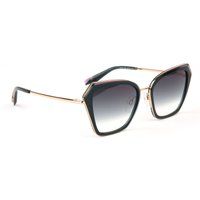 Cat-Eye Sonnenbrille mit Metallrahmen