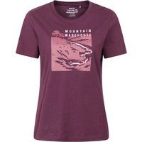 Mountain Warehouse - "Winding Trek" T-Shirt für Damen (Burgunderrot)