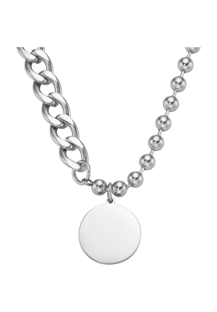 Edelstahl Halskette mit gemischter Kette