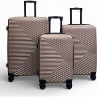 Hartschalen-Trolley-Set mit Rollen